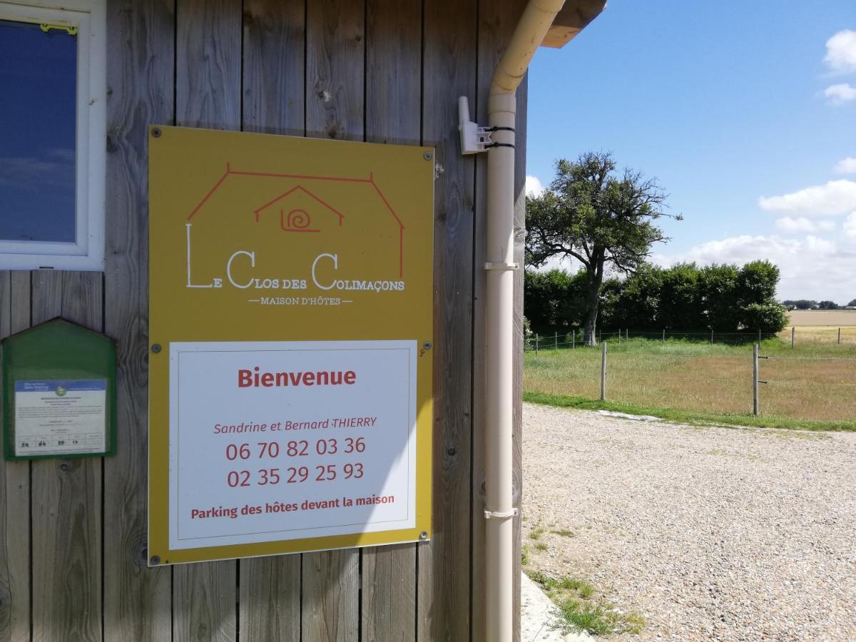 Chambres D'Hotes " Le Clos Des Colimacons " Маникервиль Экстерьер фото